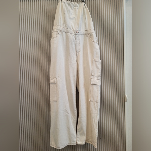 NWT Wild Fable Strapless Cargo Jumpsuit - Picture 5 of 8